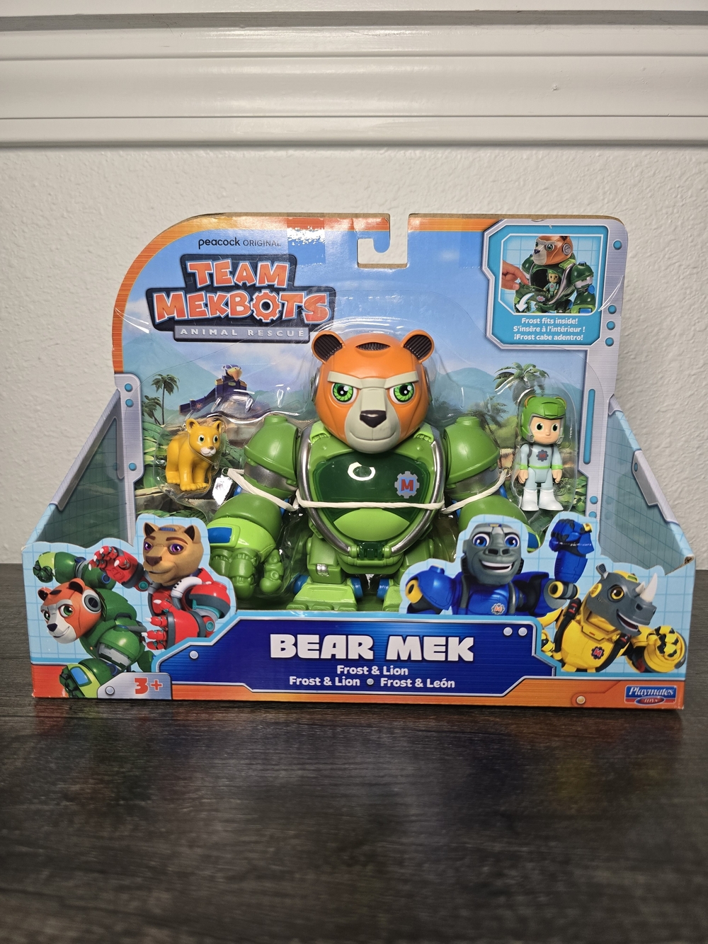 Team Mekbots Bear Mek Frost & Lion Action Figure -